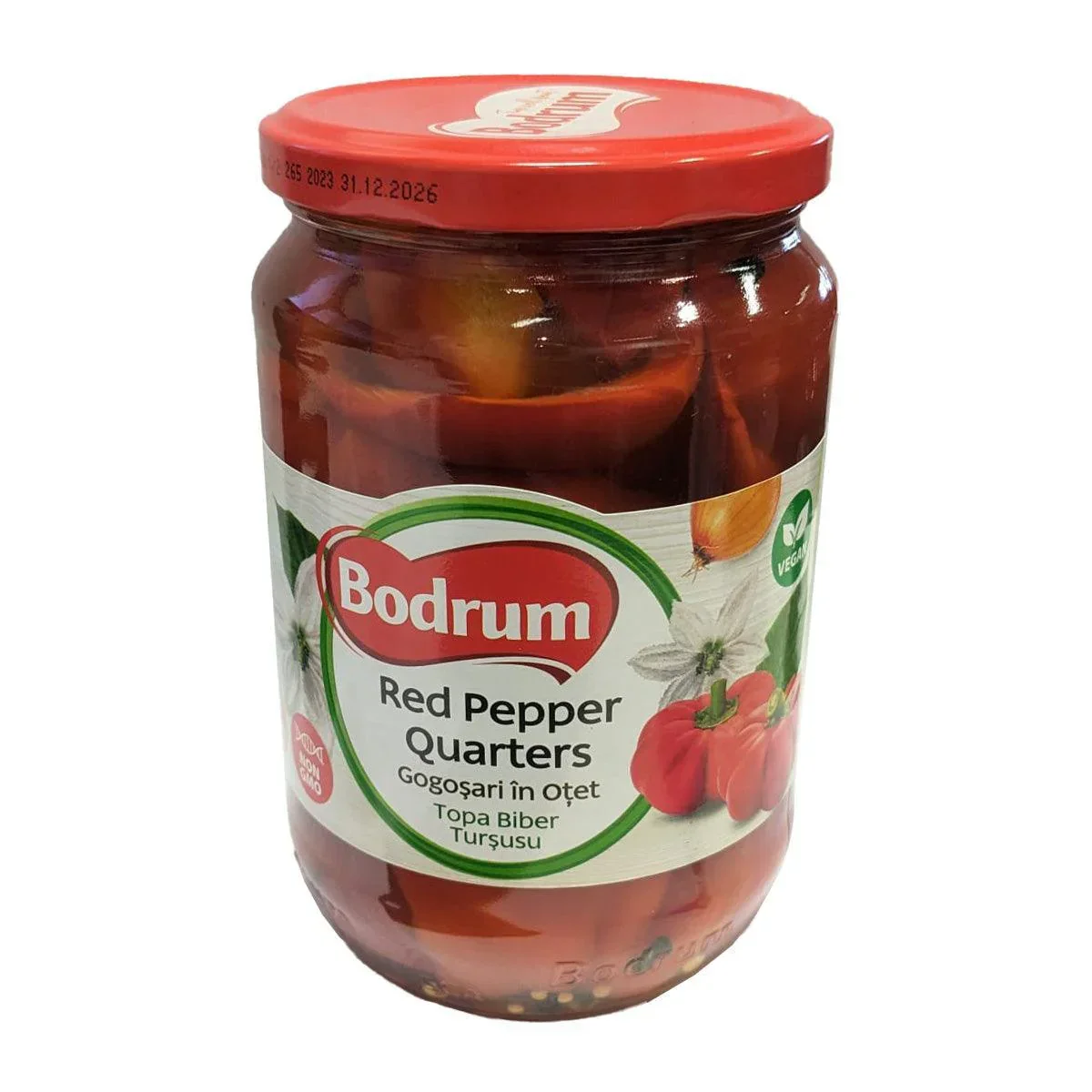 Bodrum Red Pepper Quarters - Gogosari (650g) - Image 2