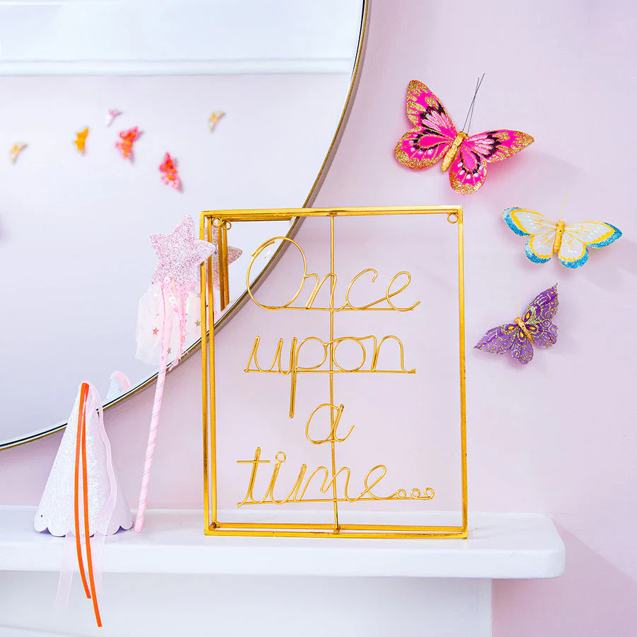 Bombay Duck - Once Upon a Time...Metal Word Art (27x22cm) - Image 2