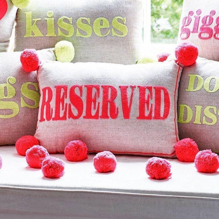 Bombay Duck RESERVED Cushion Coral on Linen Rectangular (35x50cm) - Image 2