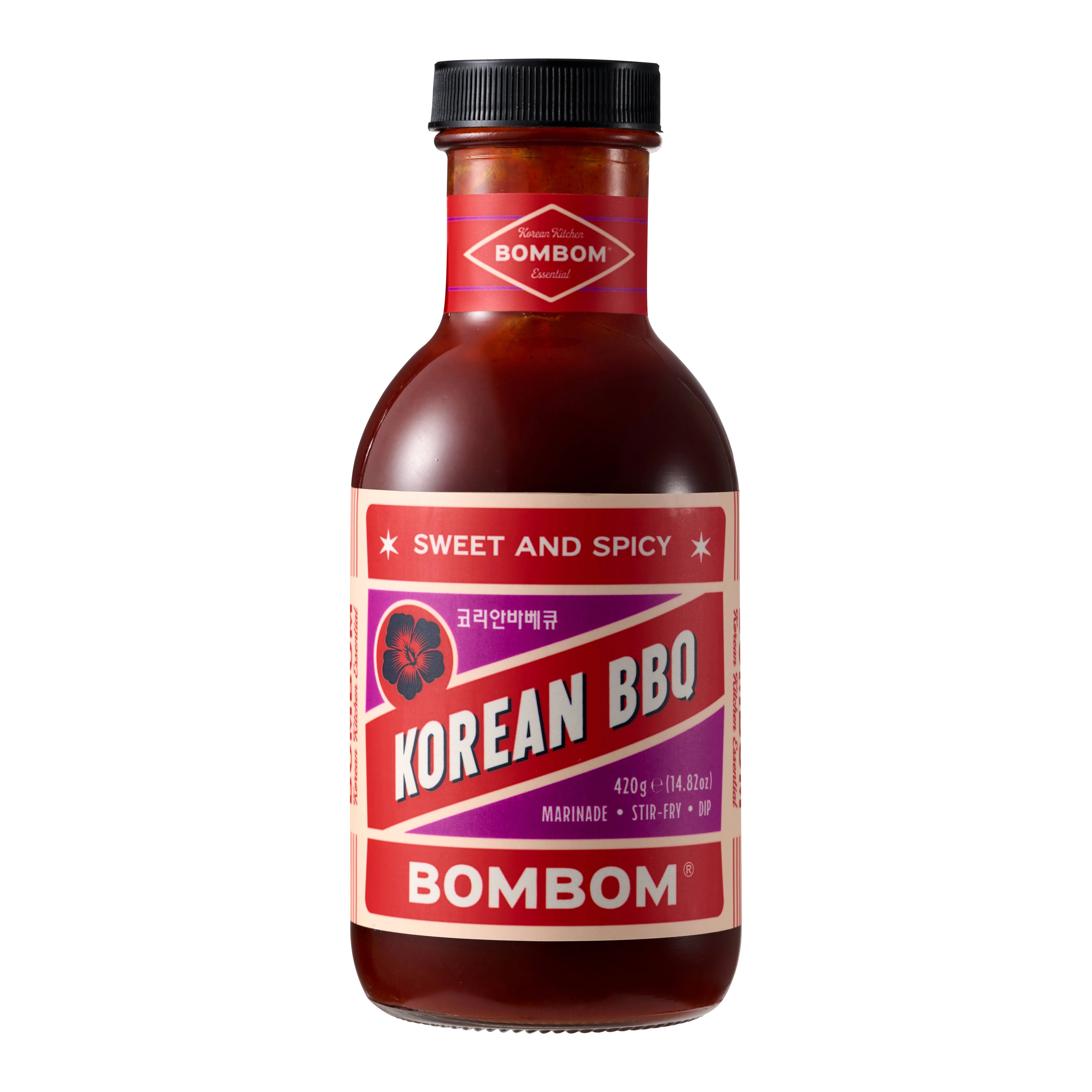 BOMBOM Korean BBQ Sauce - Sweet & Spicy Flavour (420g)