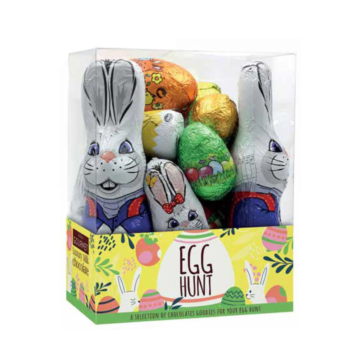 Bon Bons Large Assorted Bunny & Egg Hunt Box (400g)
