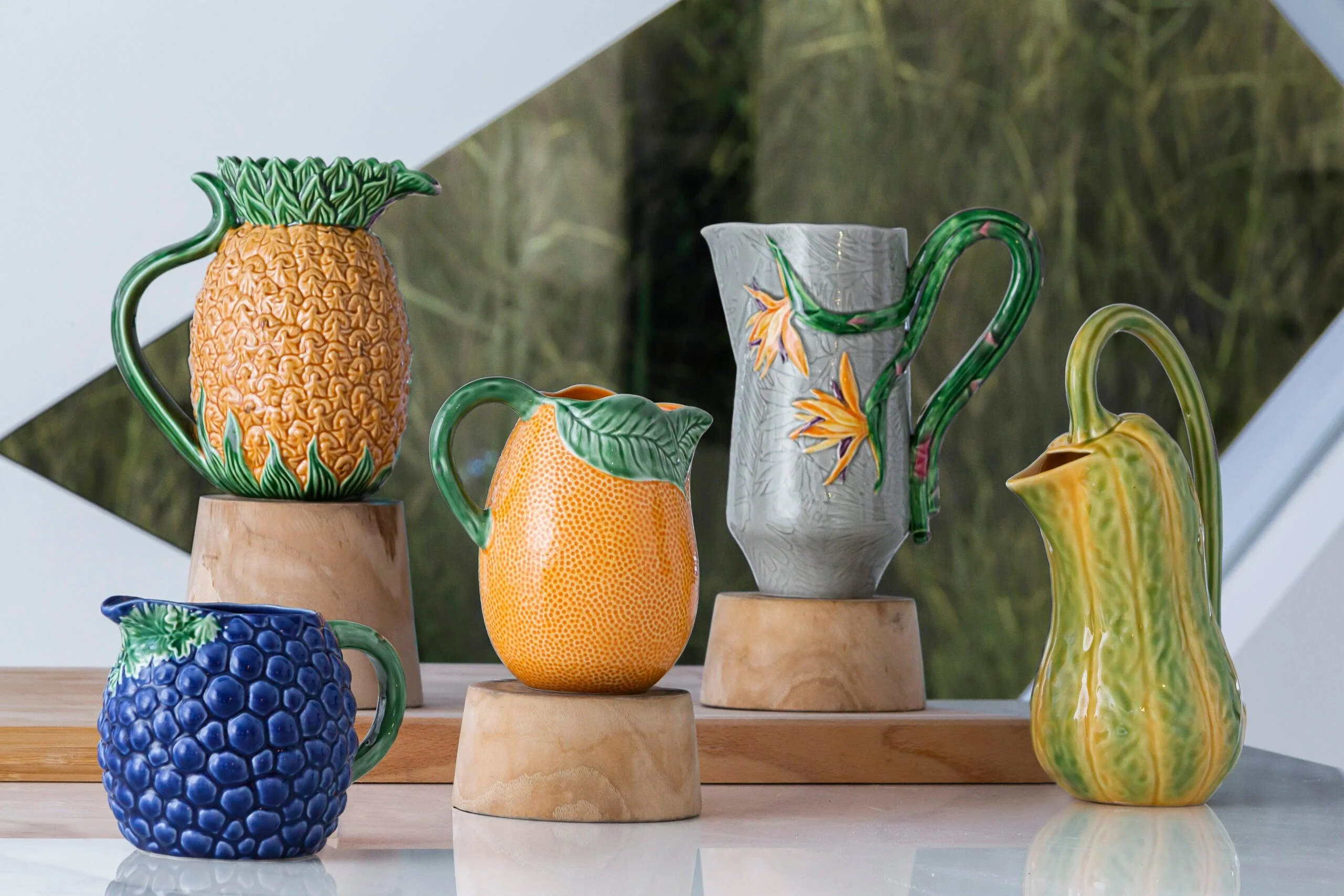 Bordallo Pinheiro Grapes Pitcher (1.35L) - Image 4