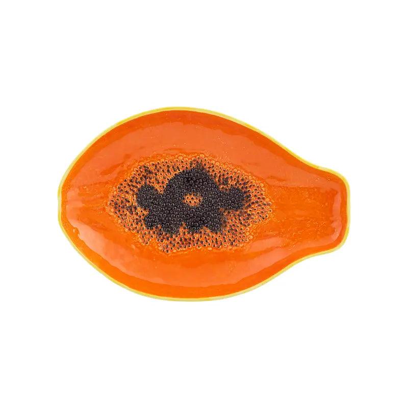 Bordallo Pinheiro Tropical Fruits Platter - Papaya (35cm)