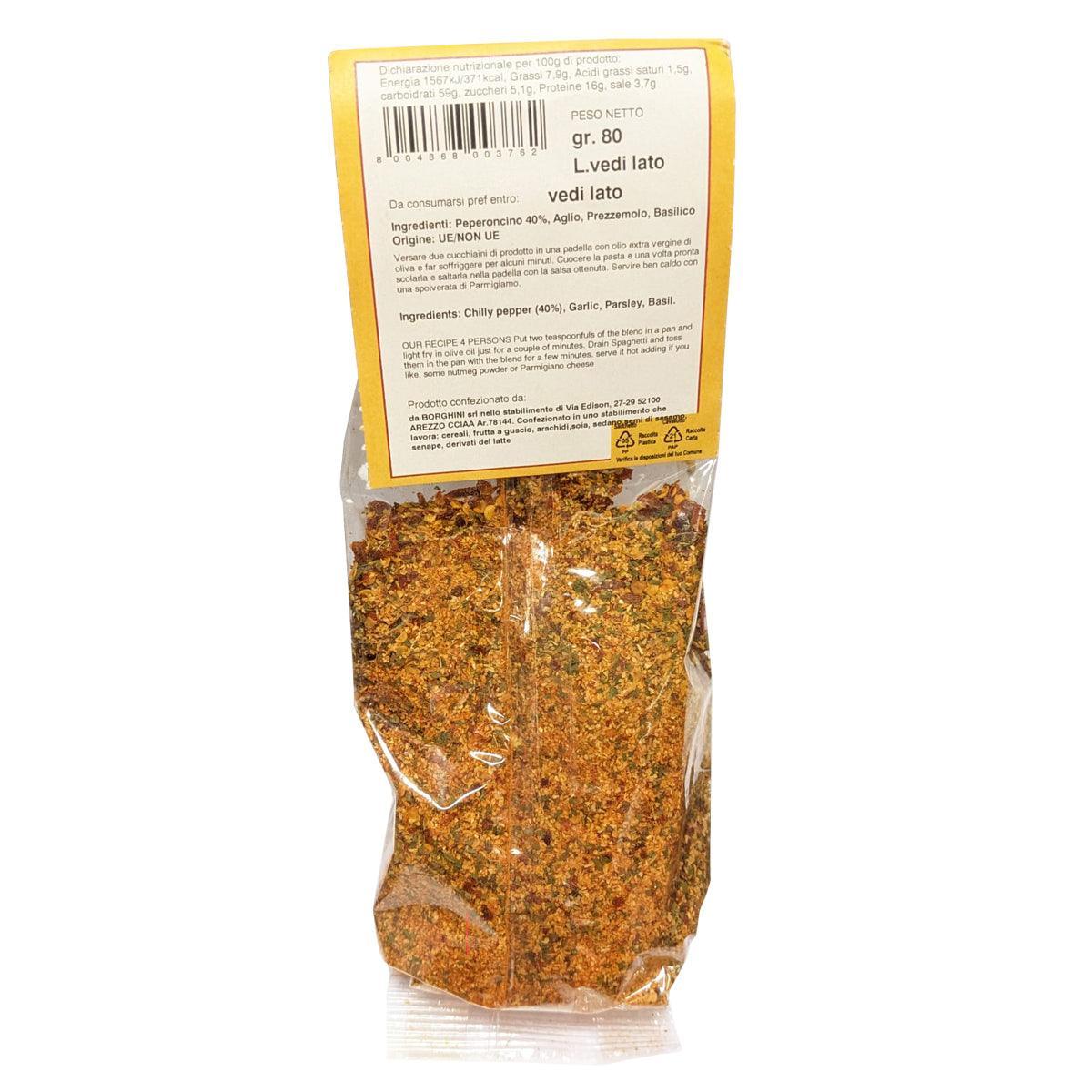 Borghini - Herbs For Hot Sauces Spice Mix (Penne Alla Arrabbiata) (100g) - Image 2