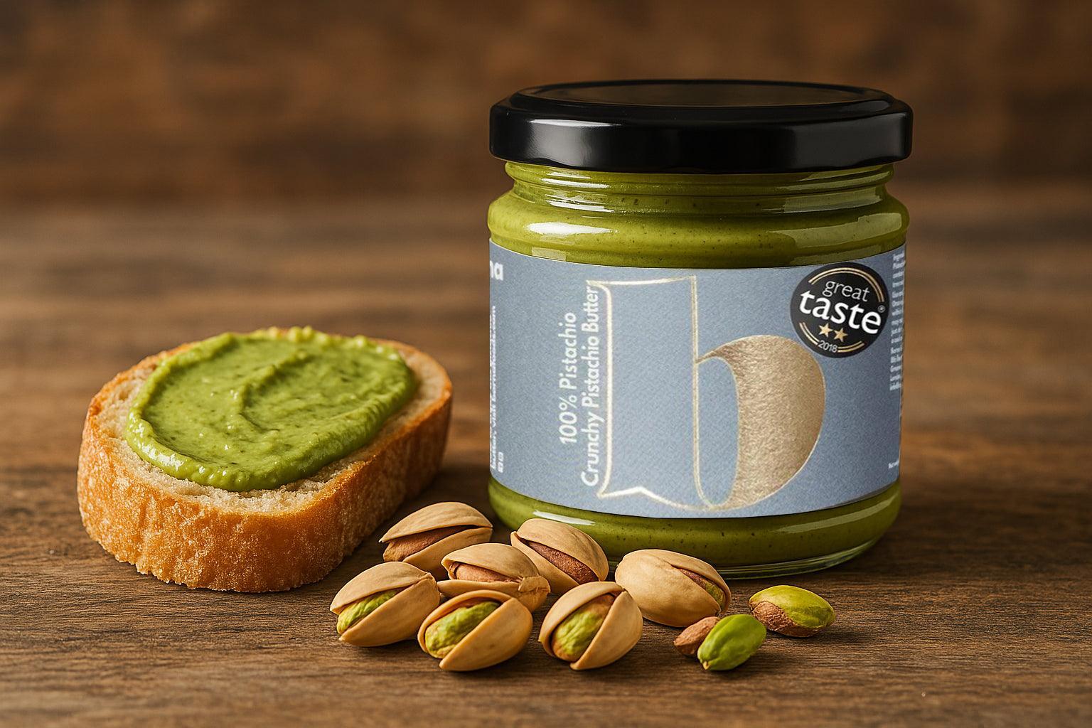 Borna Foods Crunchy 100% Pure Pistachio Butter (170g) - Image 2
