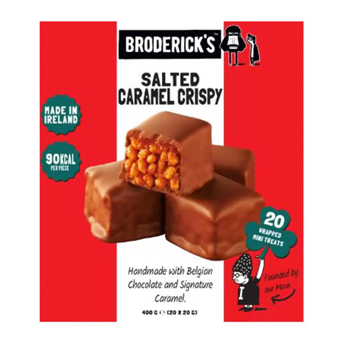 Broderick Brothers Salted Caramel Crispy Chunks (400g)
