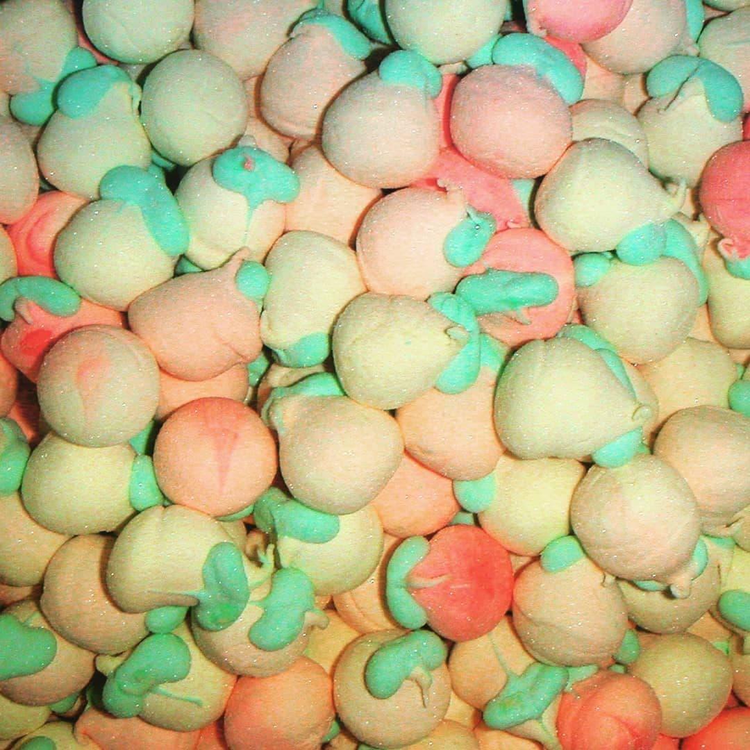 Bulgari Italia Jelly Filled Peach Marshmallows (1kg) - Image 2