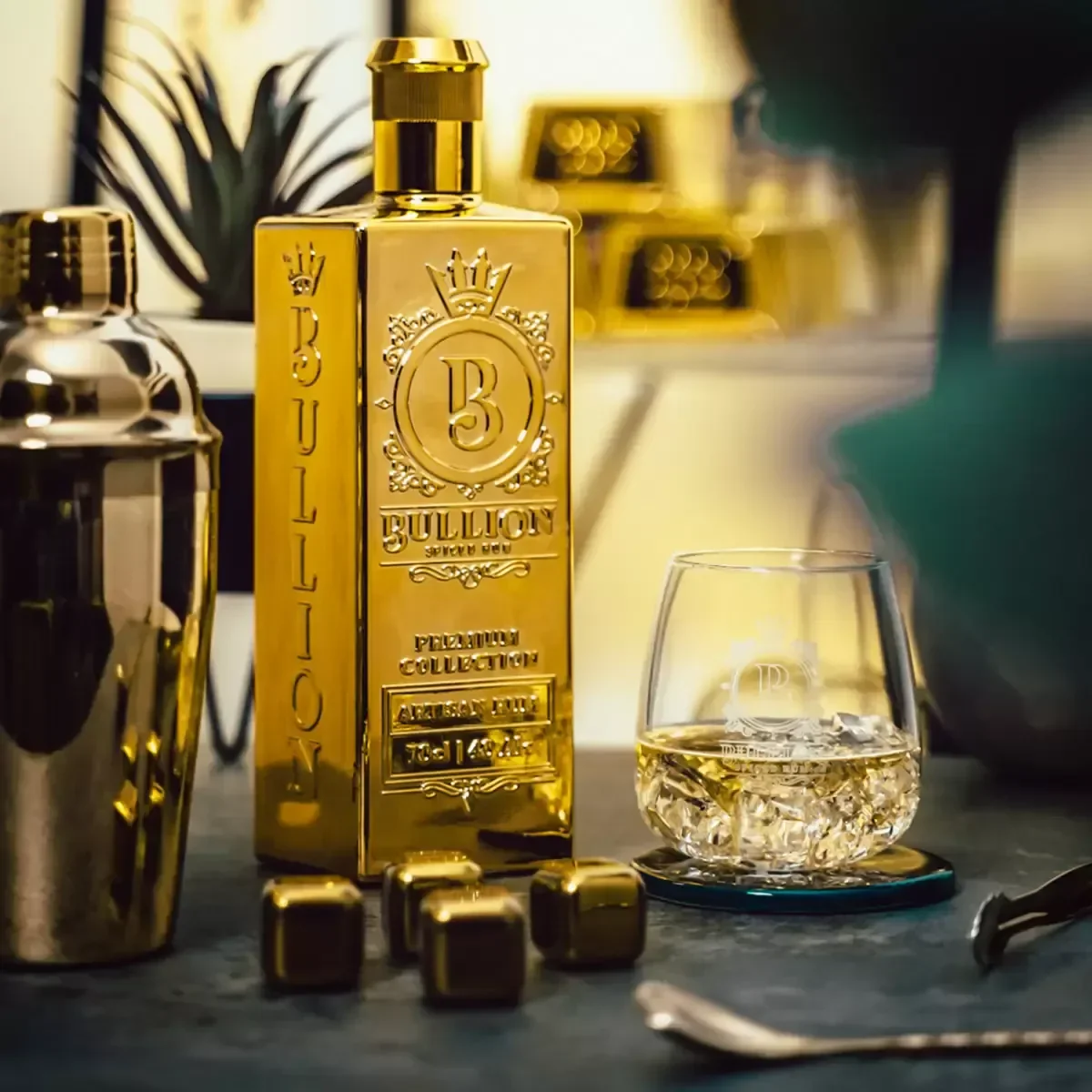 Bullion Spiced Rum Gold Original (700ml) - Image 3