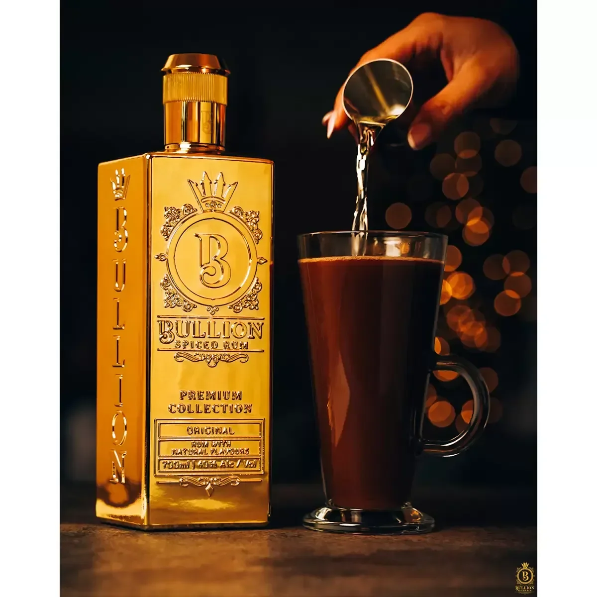 Bullion Spiced Rum Gold Original (700ml) - Image 6