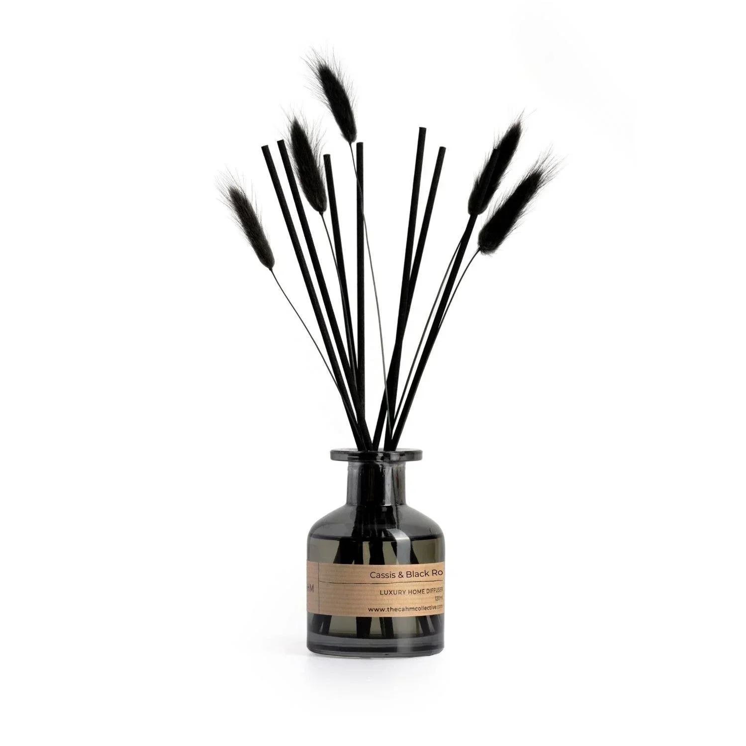 CAHM Cassis & Black Rose Luxury Diffuser - Black - Image 4