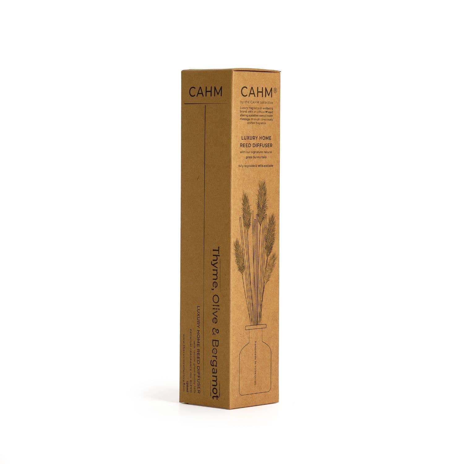 CAHM Thyme, Olive & Bergamot Luxury Diffuser - Black - Image 8