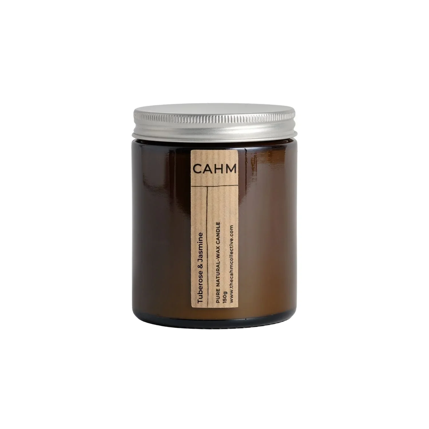 CAHM Tuberose & Jasmine Candle - Amber Jar