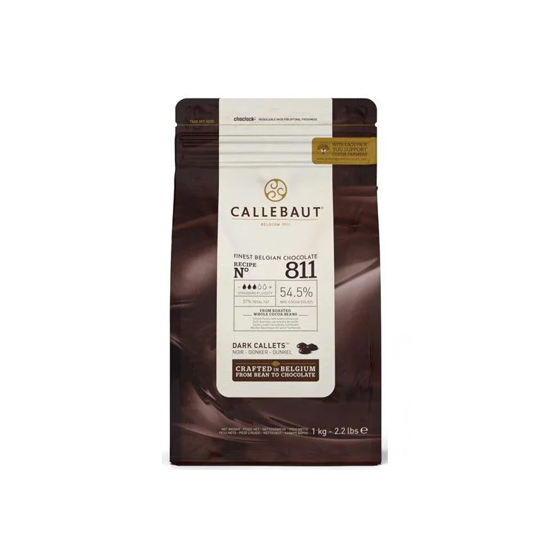 Callebaut Dark Chocolate couverture - 811 (400g)