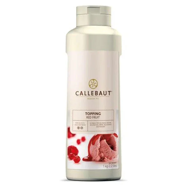Callebaut Red Fruit Topping bottle (1kg) - Image 2