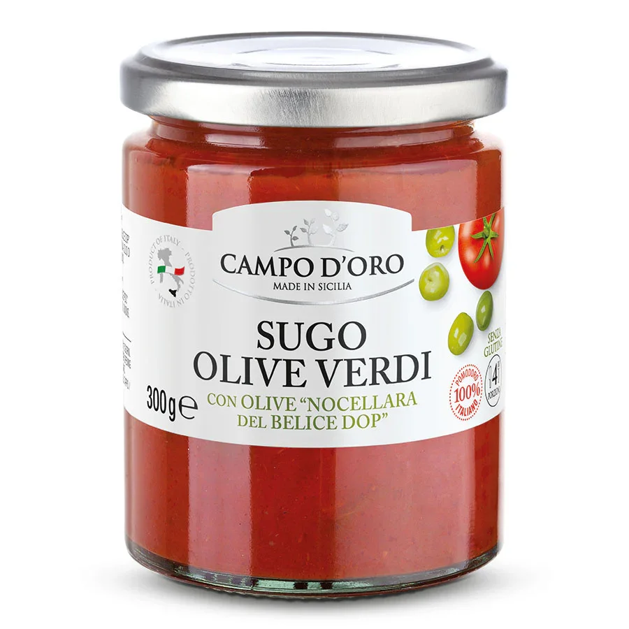 Campo D'oro Sugo Olive Verdi Sauce (300g)
