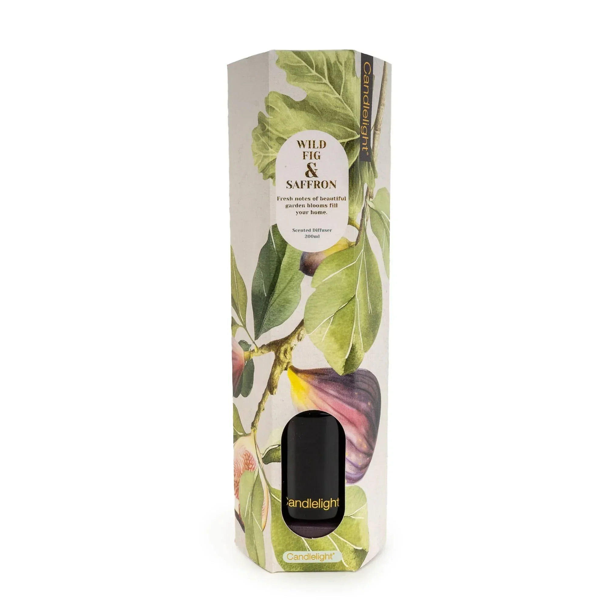 Candlelight Reed Diffuser - Wild Fig & Saffron (200ml)