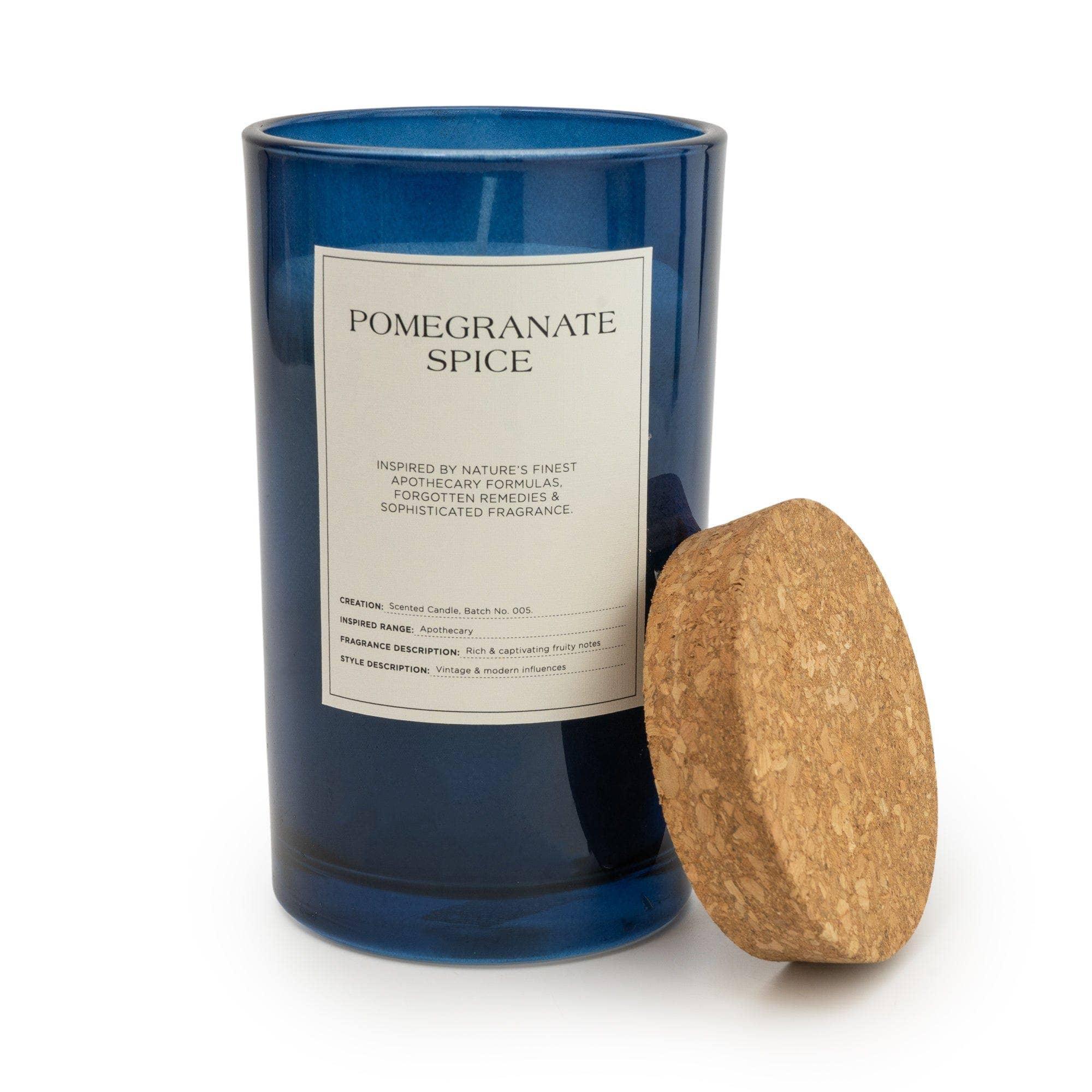 Candlelight Apothecary Large Glass Jar Candle ‚Äì Pomegranate & Spice - Image 2