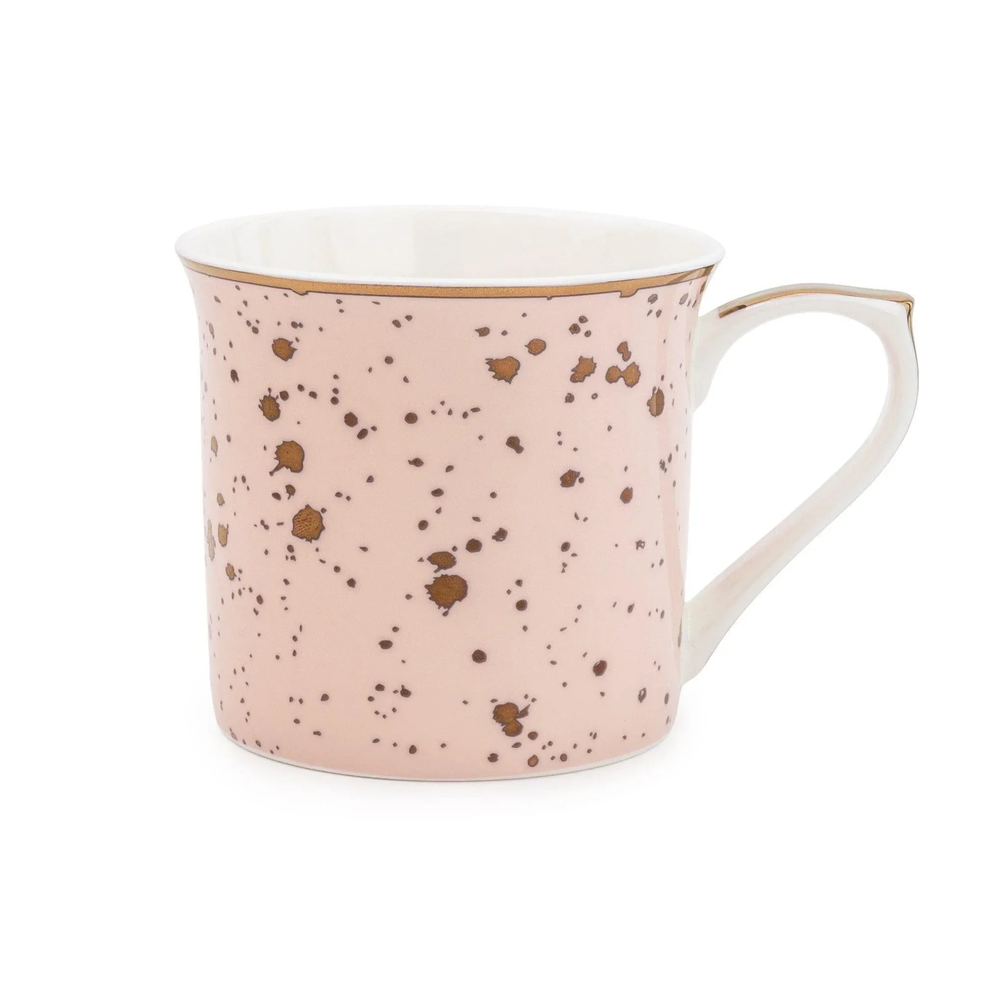 Candlelight Pink and Gold Speckle Mug - Image 5