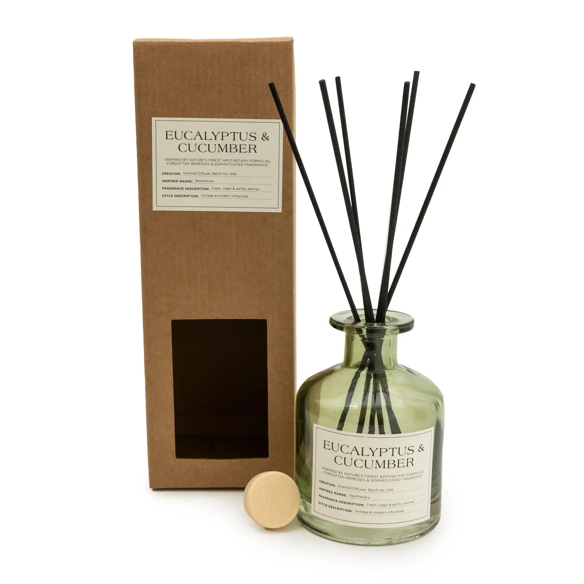 Candlelight Reed Diffuser Eucalyptus & Cucumber (250ml)