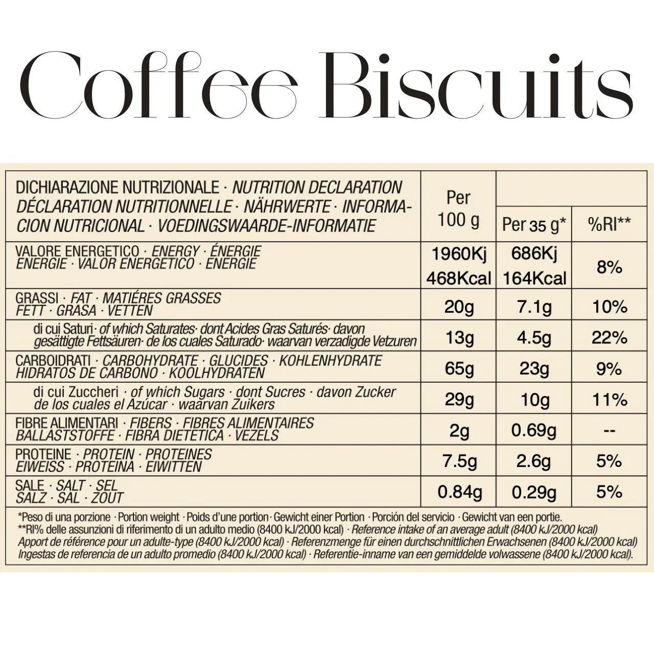 Loison Canestrello Raisin and Coffee Assorted Biscuits (120g) - Image 6