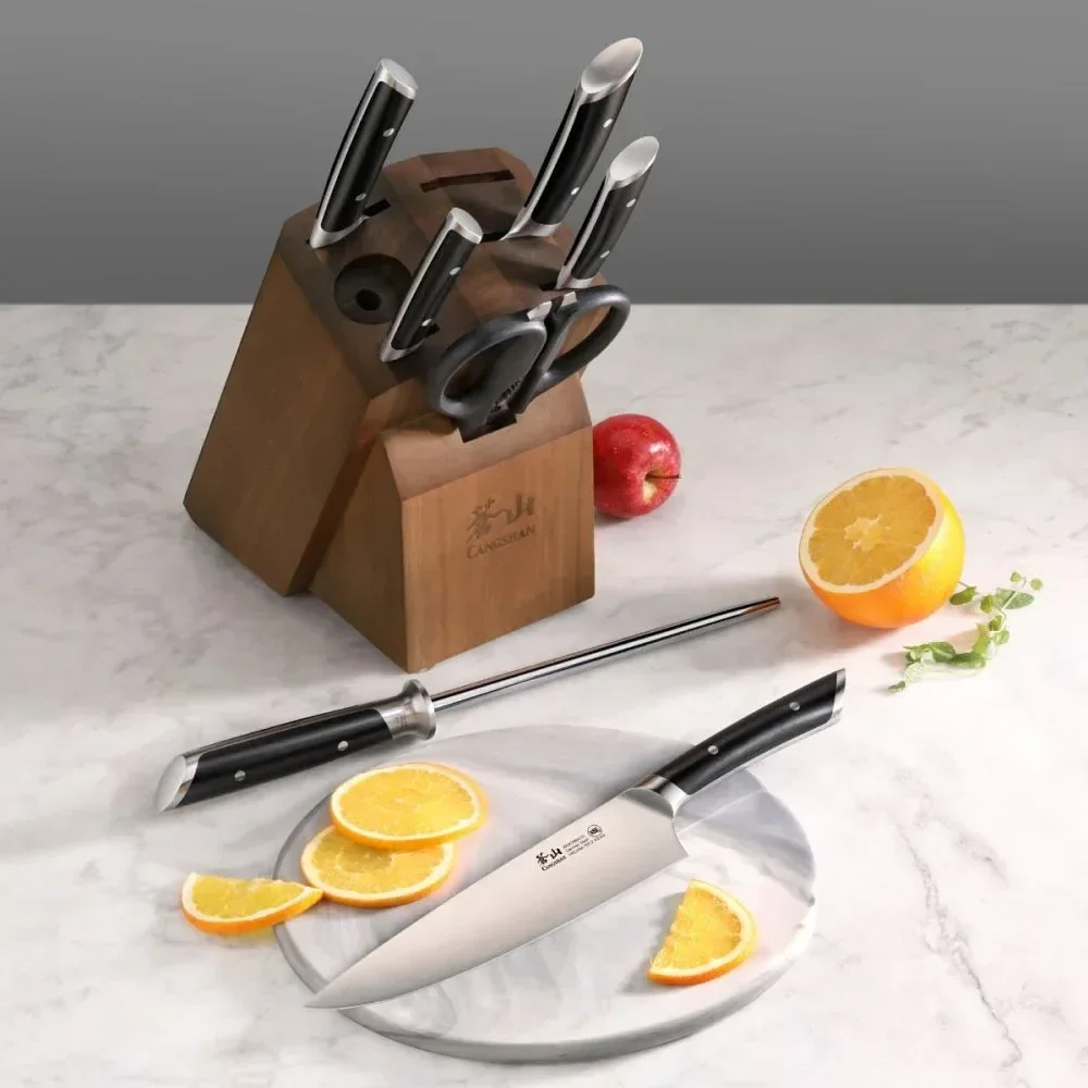 Cangshan Denali Series Black Series 8-Piece Knife Block Set - Image 4