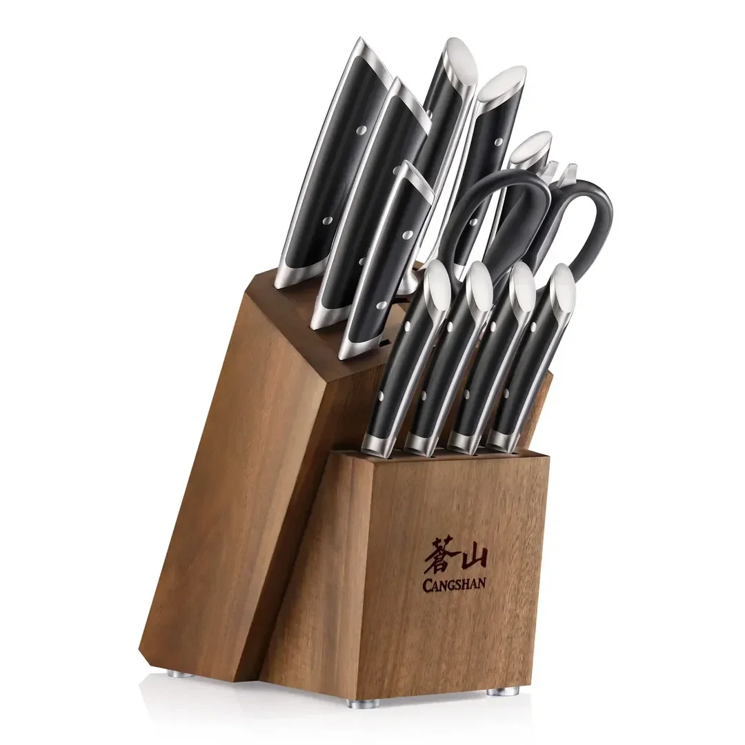 Cangshan Denali Series Black Series 8-Piece Knife Block Set - Image 8