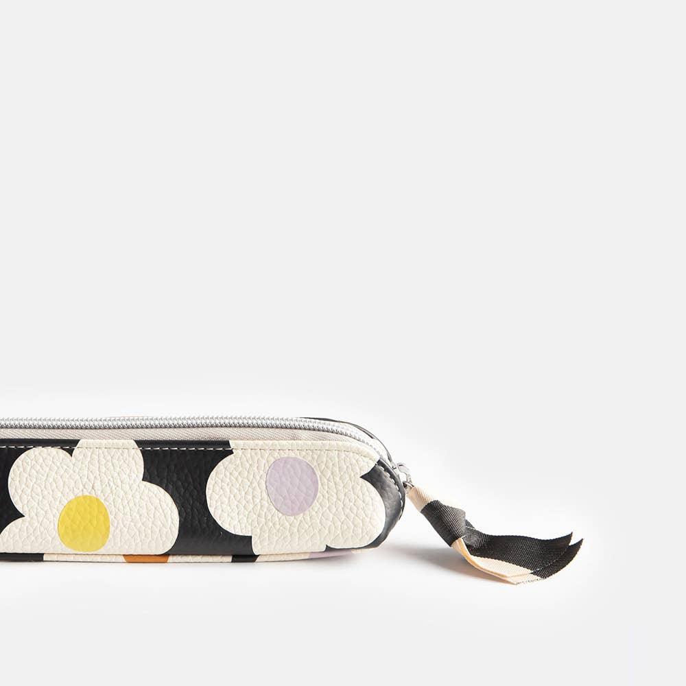 Caroline Gardner Multi Flower Charcoal Pencil Case - Image 2