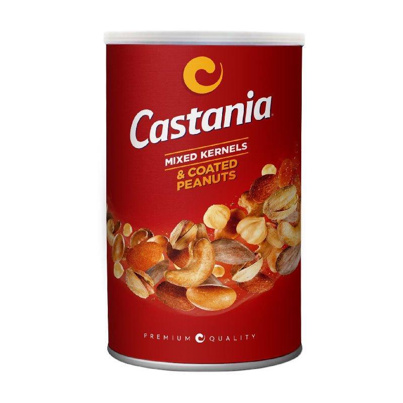 Castania Mixed Kernels & Coated Peanuts (450g)