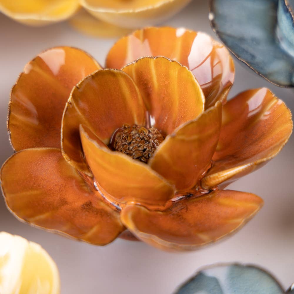 Chive - Burnt Orange Poppy Flower - Image 5