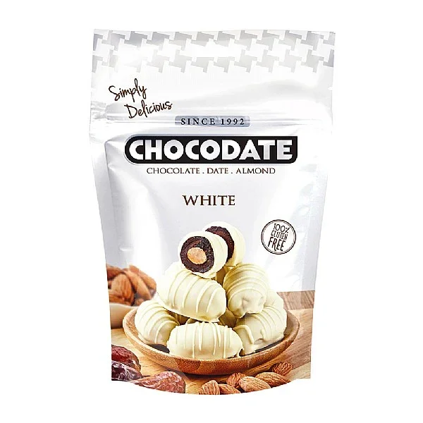 Chocodate White Chocolate Dates (100g)