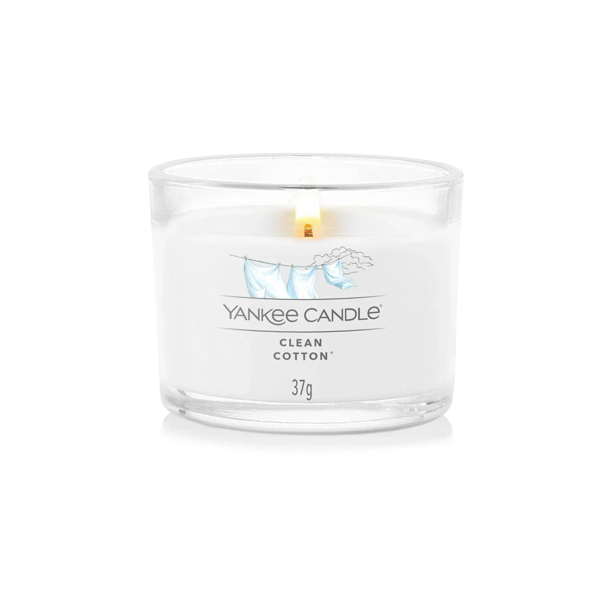 Yankee Candle Signature Votive - Clean Cotton - Image 2