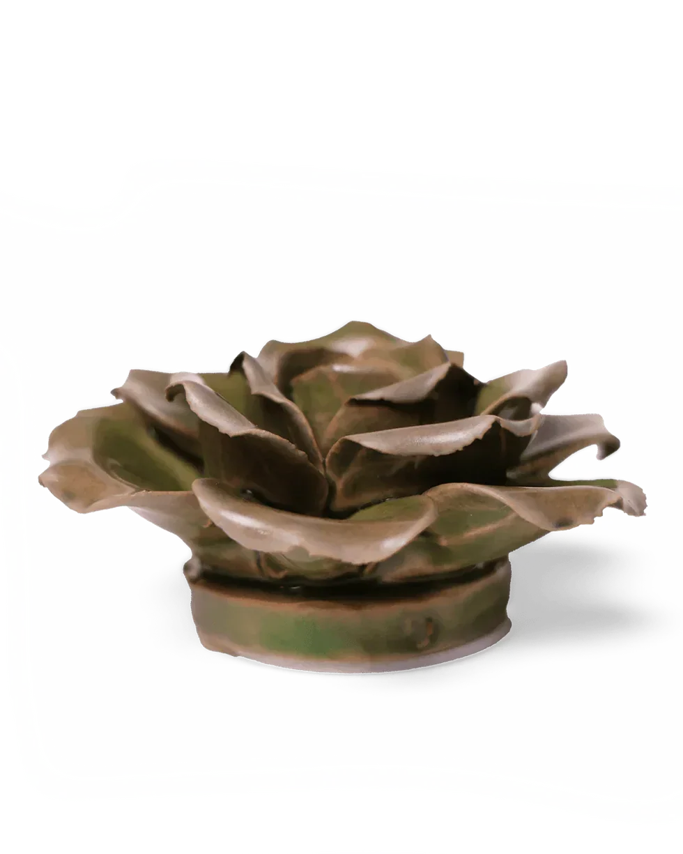 Chive - English Garden Ceramic Flower New Rose Green - Image 2