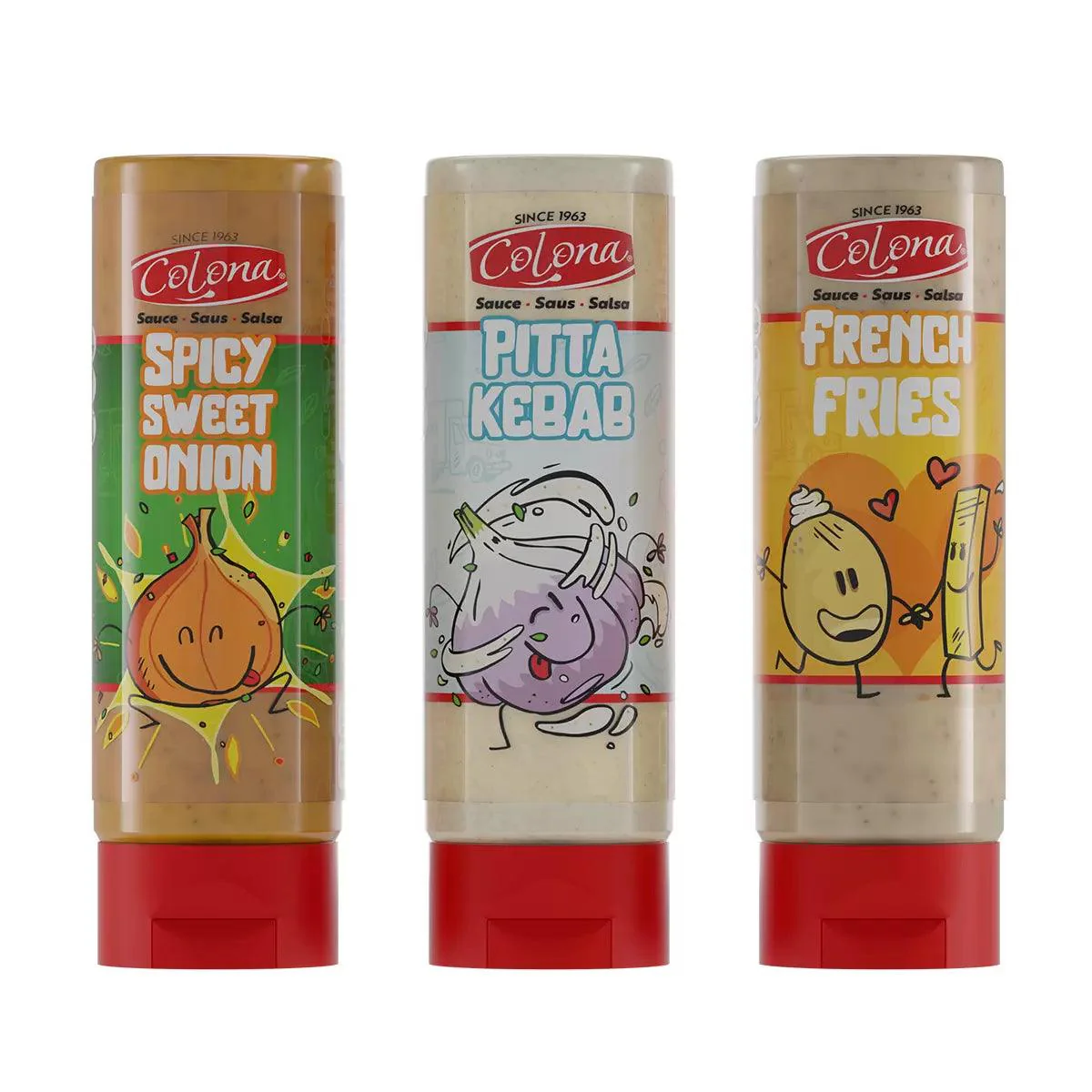 Colona Variety Sauce Pack (3x500ml)