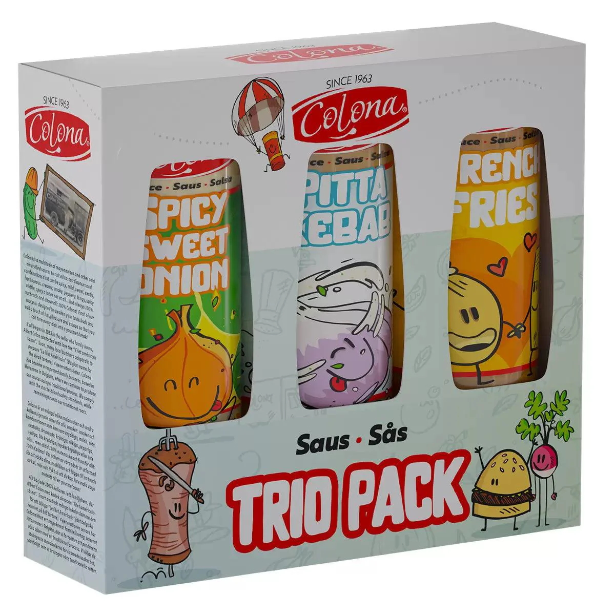 Colona Variety Sauce Pack (3x500ml) - Image 2