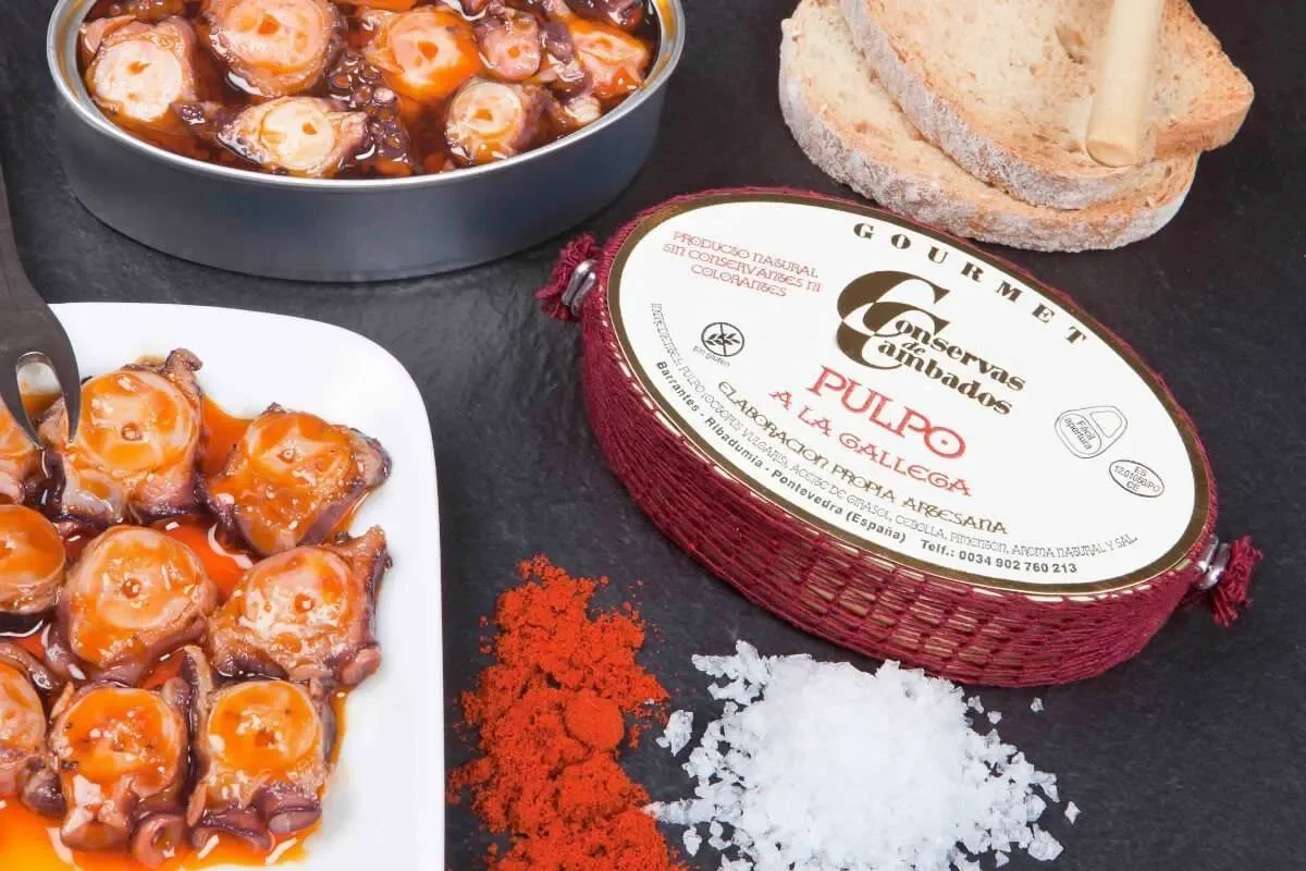 Conservas de Cambados - Octopus in Galician sauce (120ml) - Image 2