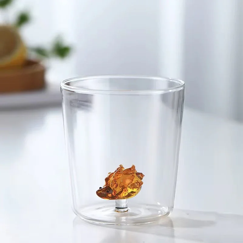 Creative 3D Animal Shaped Glass - Hedgehog - Image 2