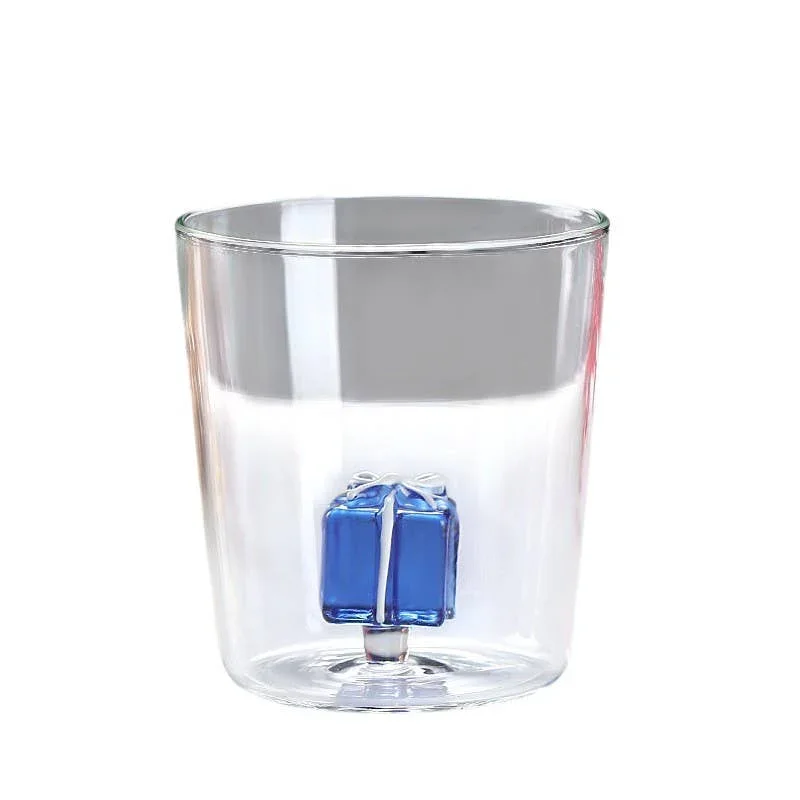 Creative Christmas Glass Cups - Santa - Image 6