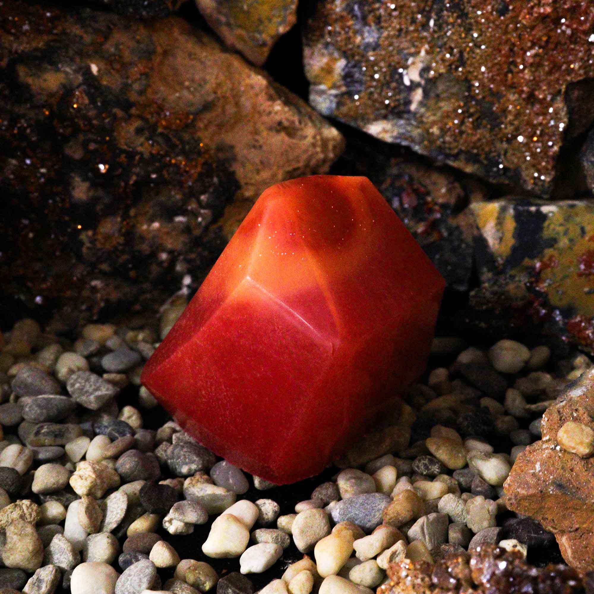 Ancient Wisdom - Crystal Elemental Soap - Fire - Image 2