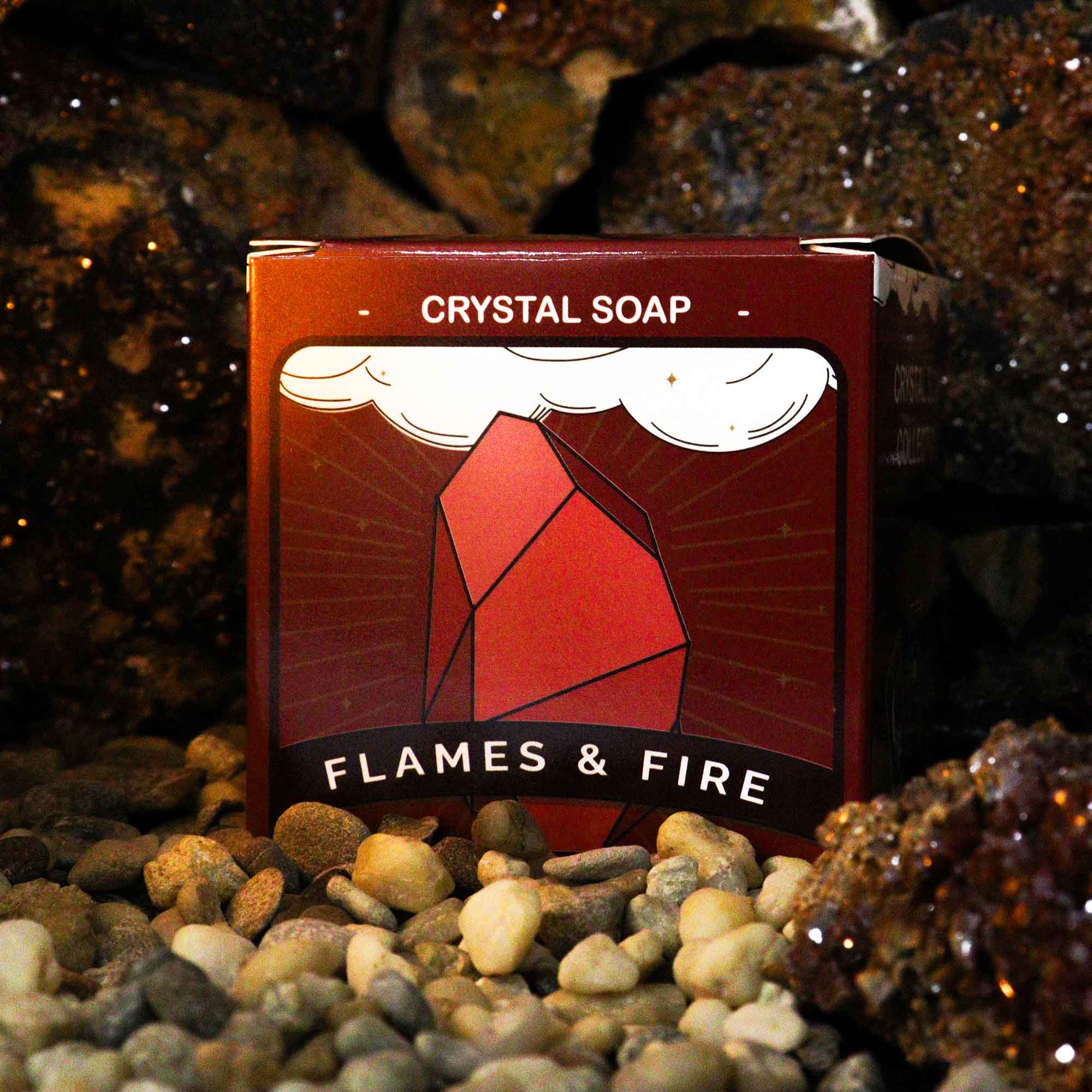 Ancient Wisdom - Crystal Elemental Soap - Fire - Image 4