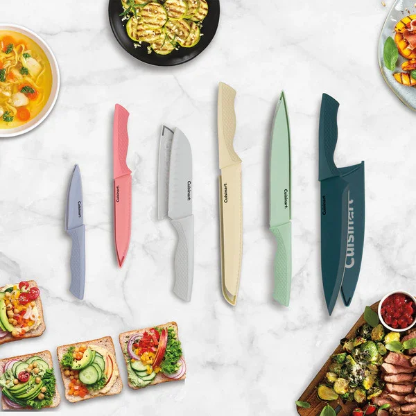 Cuisinart 6 Piece Knife Set With Sheaths - Image 4