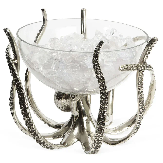 Culinary Concepts Octopus Stand and Glass Bowl