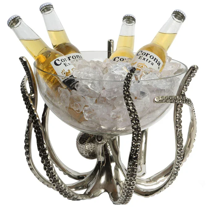 Culinary Concepts Octopus Stand and Glass Bowl - Image 2