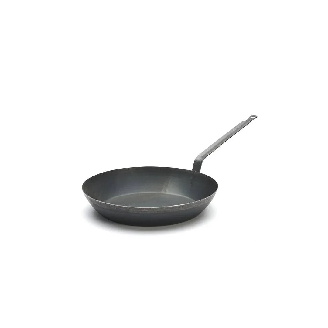 De Buyer Blue Steel Lyonnaise Frying Pan (30cm)