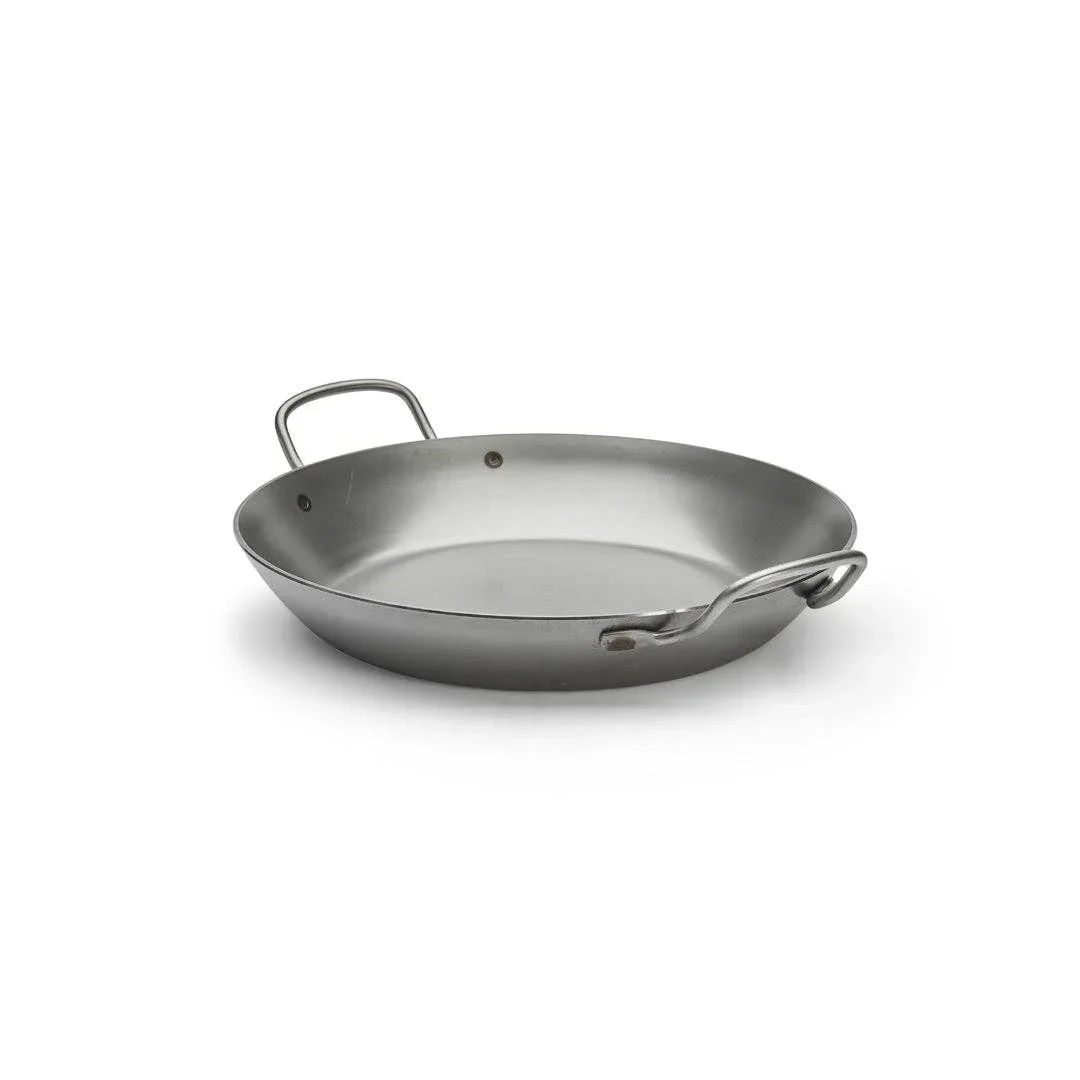 De Buyer Carbone Plus Round Frying Pan with 2 Handles (36cm)