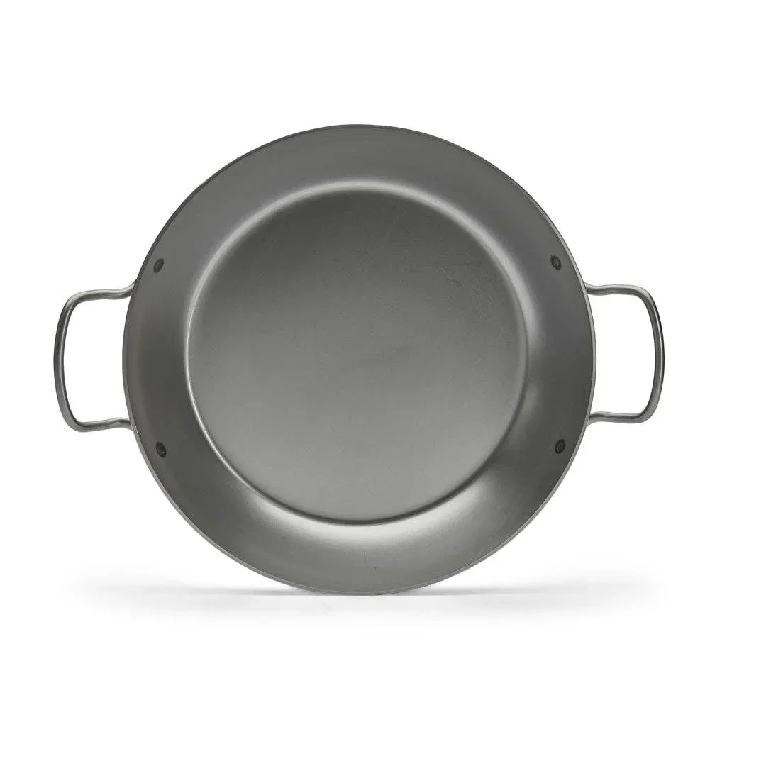 De Buyer Carbone Plus Round Frying Pan with 2 Handles (36cm) - Image 2