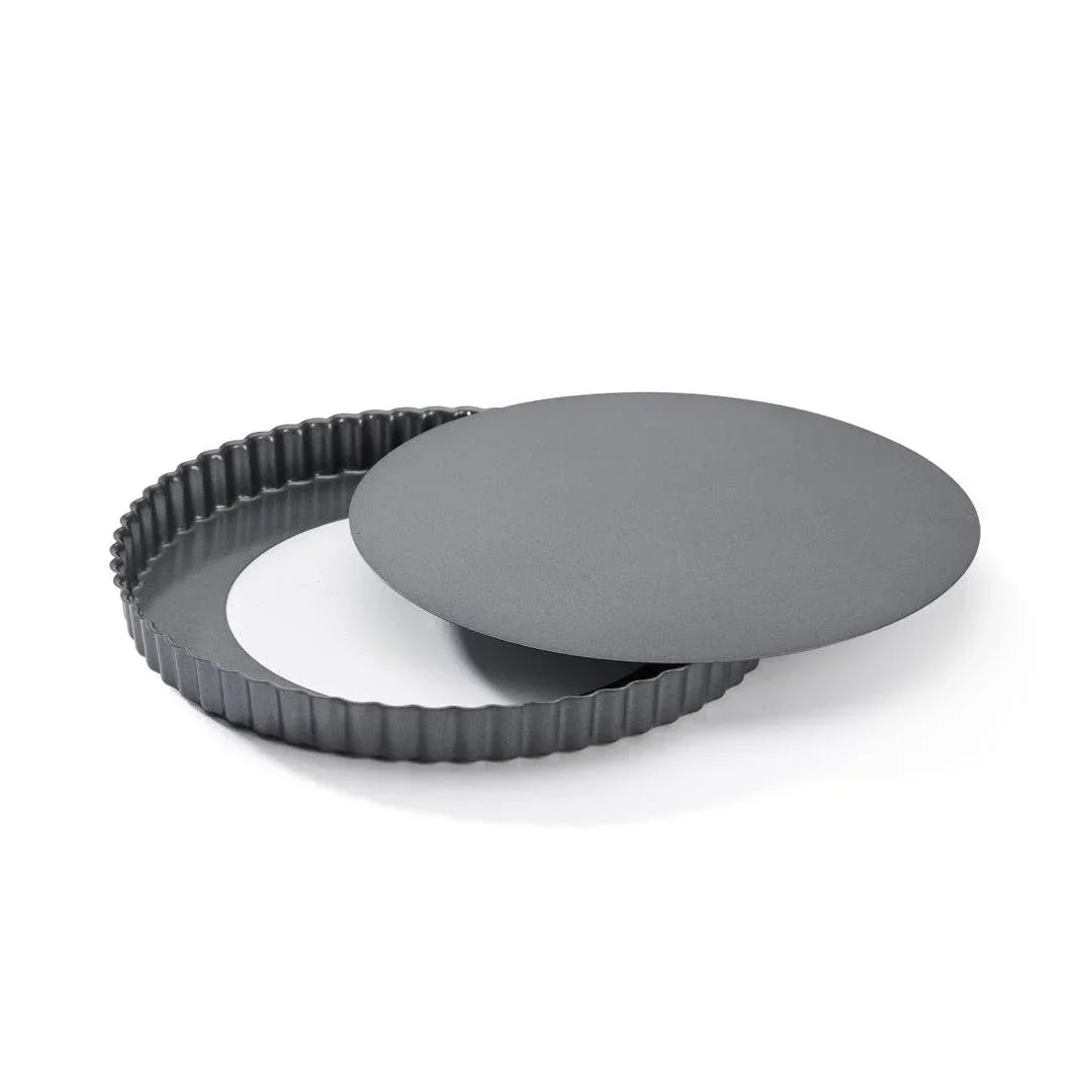 De Buyer Fluted Tart Mould W/Loose Bottom (20cm) - Image 2