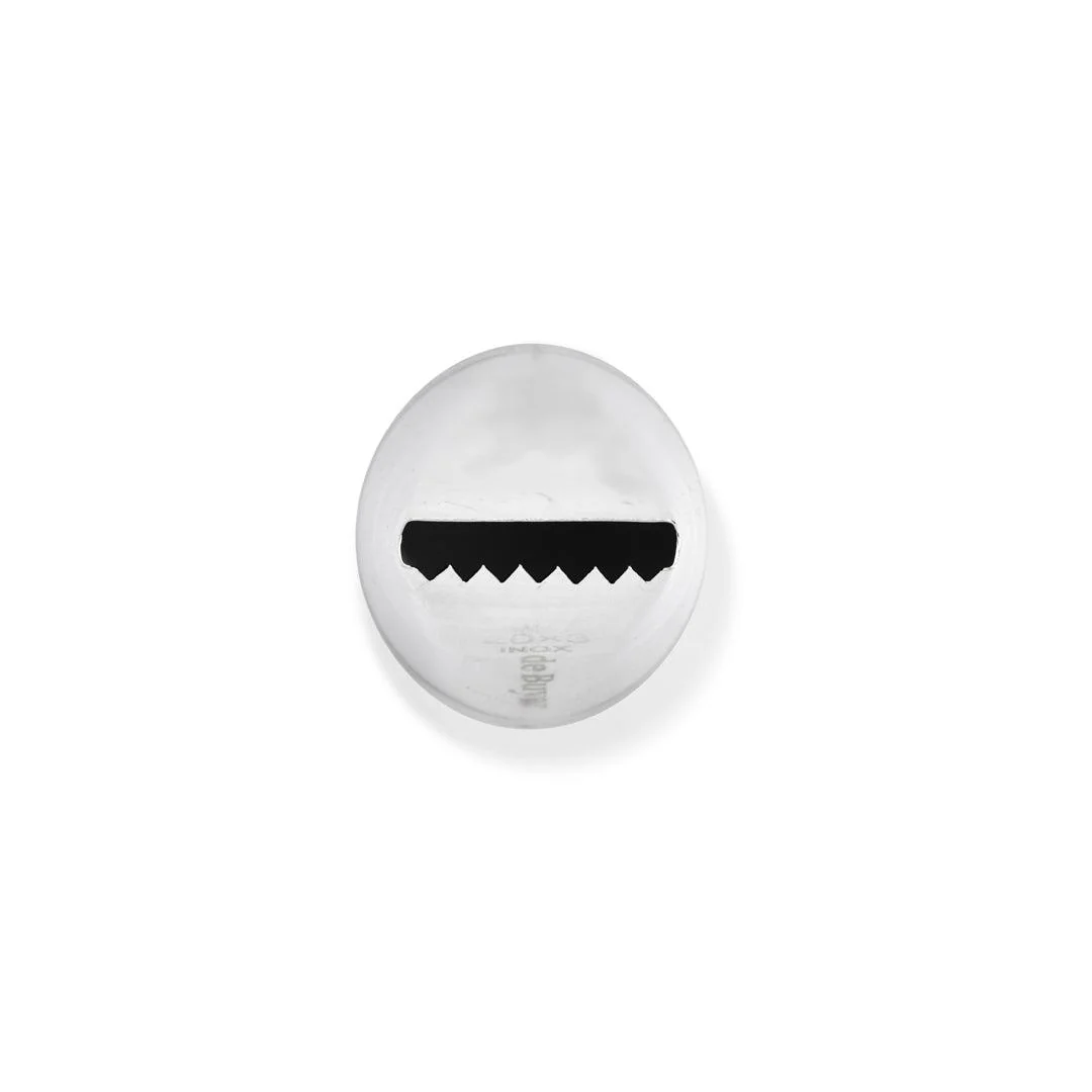 De Buyer Stainless 6 Point Star Ribbon Nozzle (20mm) - Image 2