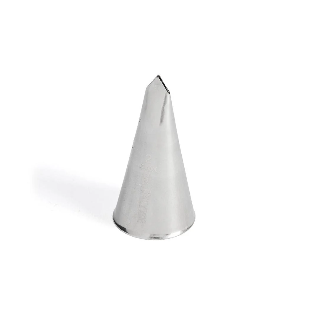 De Buyer Stainless Steel 6mm Leaf Nozzle (No2)