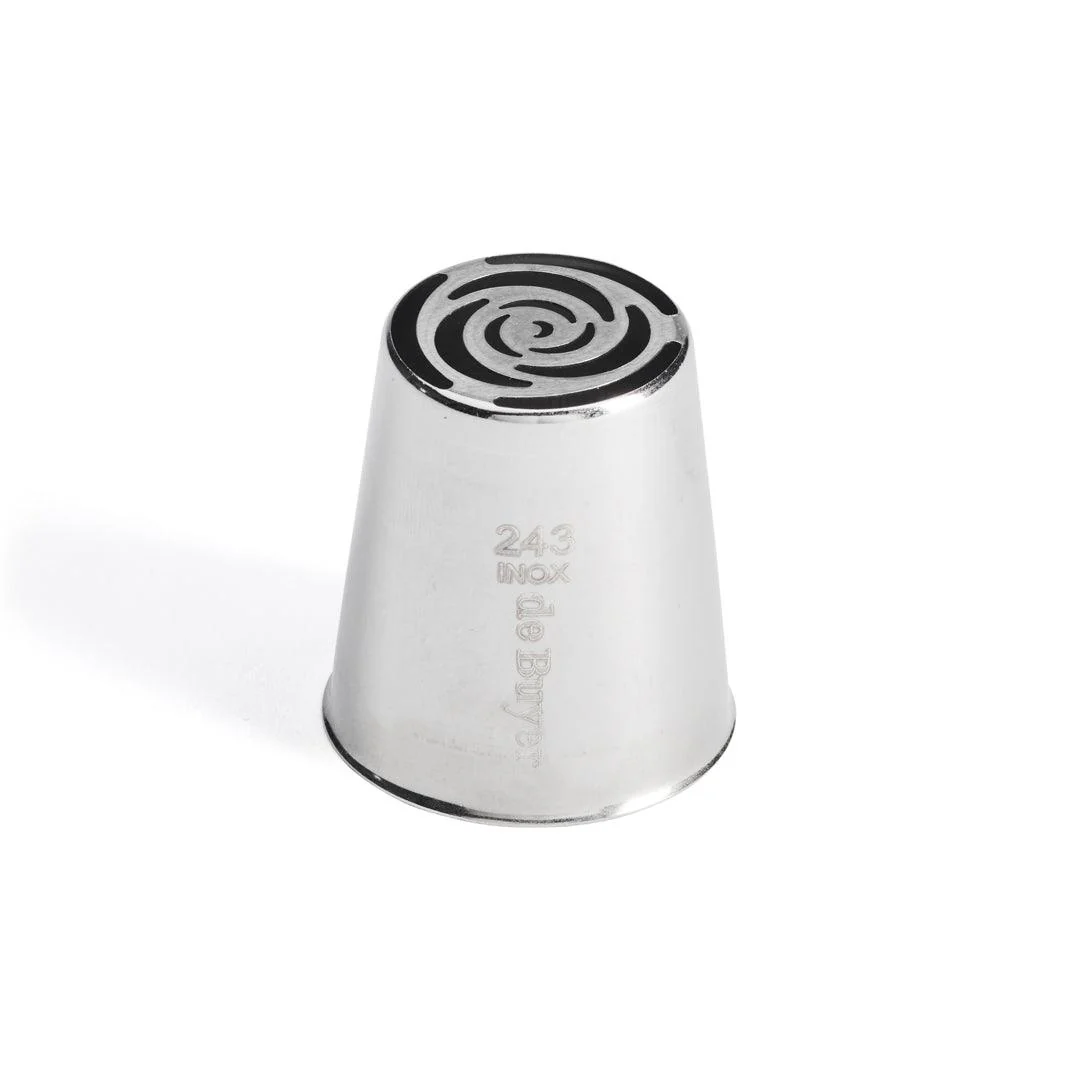 De Buyer Stainless Steel Russian Nozzle - Flower Decor (No243)
