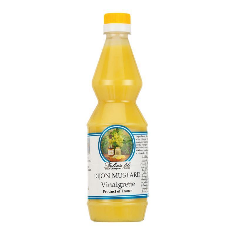 Delouis French Vinaigrette Dressing with Dijon Mustard (500ml)